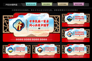 民族團結(jié)文化墻