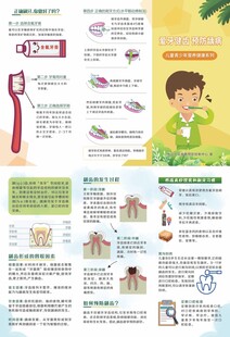 愛牙健齒 三折頁