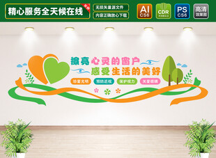 眼科視力文化墻