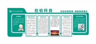 檢驗(yàn)科宣傳文化墻