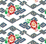 韩国花纹素材