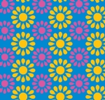 卡通花纹图案