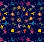 字母底纹