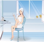 女性化妆