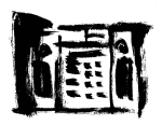 电话随笔画