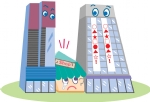 城市建筑漫画