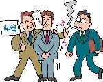保险推销漫画
