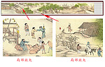 清明上河图（全彩） 下卷 （画卷装裱拼接不是很好）