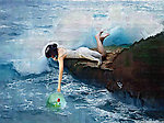油画 抽象图片 美女艺术 文化艺术