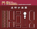 透明分层图(画门必备)