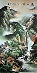 无框画 风景 装饰画 国画