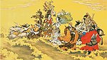 十字绣源文件 八仙神通图 图纸