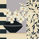 无框画（花簇）