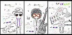 素描非主流卡通