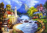 山水画