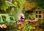 油画风景