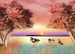 油画风景