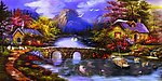 油画风景