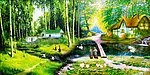 油画风景
