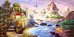 油画风景