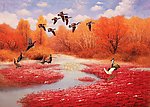 油画风景