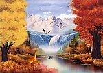 油画风景