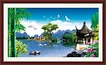 风景画 园林风景 山水风景