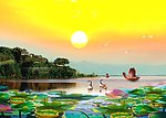 油画风景