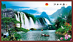 山水画 山水风景画 山水风景