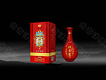 酒盒包装设计 北京宴 （展开图）