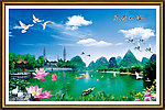 山水画 美丽风景