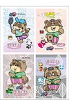 霹霹熊 卡通本本