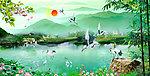山水风景画