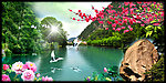 山水风景画
