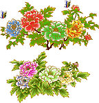 牡丹花(通道分层)