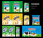 核桃杏仁牛奶灌装设计