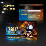 时尚VIP卡模板