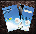 清新时尚vip会员卡