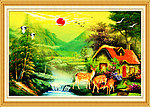 油画