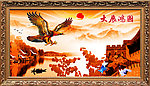 油画 大展鸿图 鹏程万里