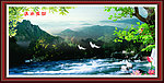 风景画 流水生财