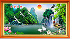 流水生财（无画框）