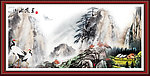 山水画 山水风景