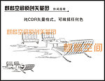 矢量休闲椅 手绘素材 地产素材