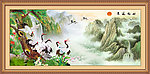 国画松鹤延年