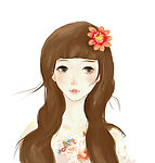 花仙子唯美插画