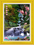 流水生财（无画框）