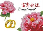 十字绣源文件 富贵永恒(红) 图纸图片