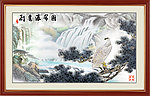 高山流水图