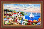 油画 地中海油画